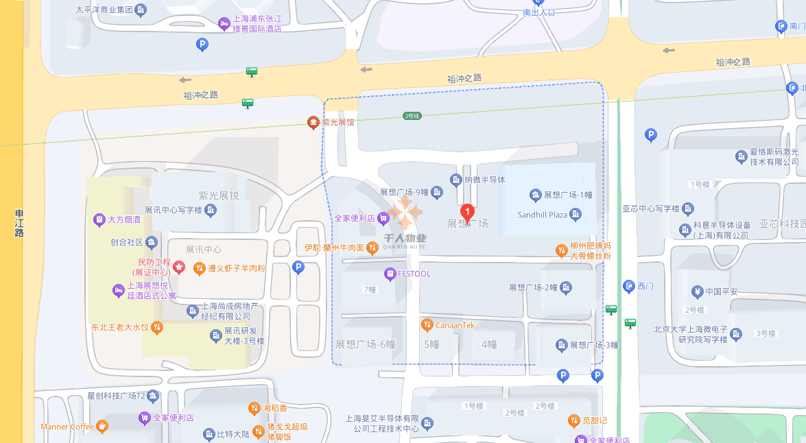 張江展想廣場(chǎng)4號(hào)樓位置.png
